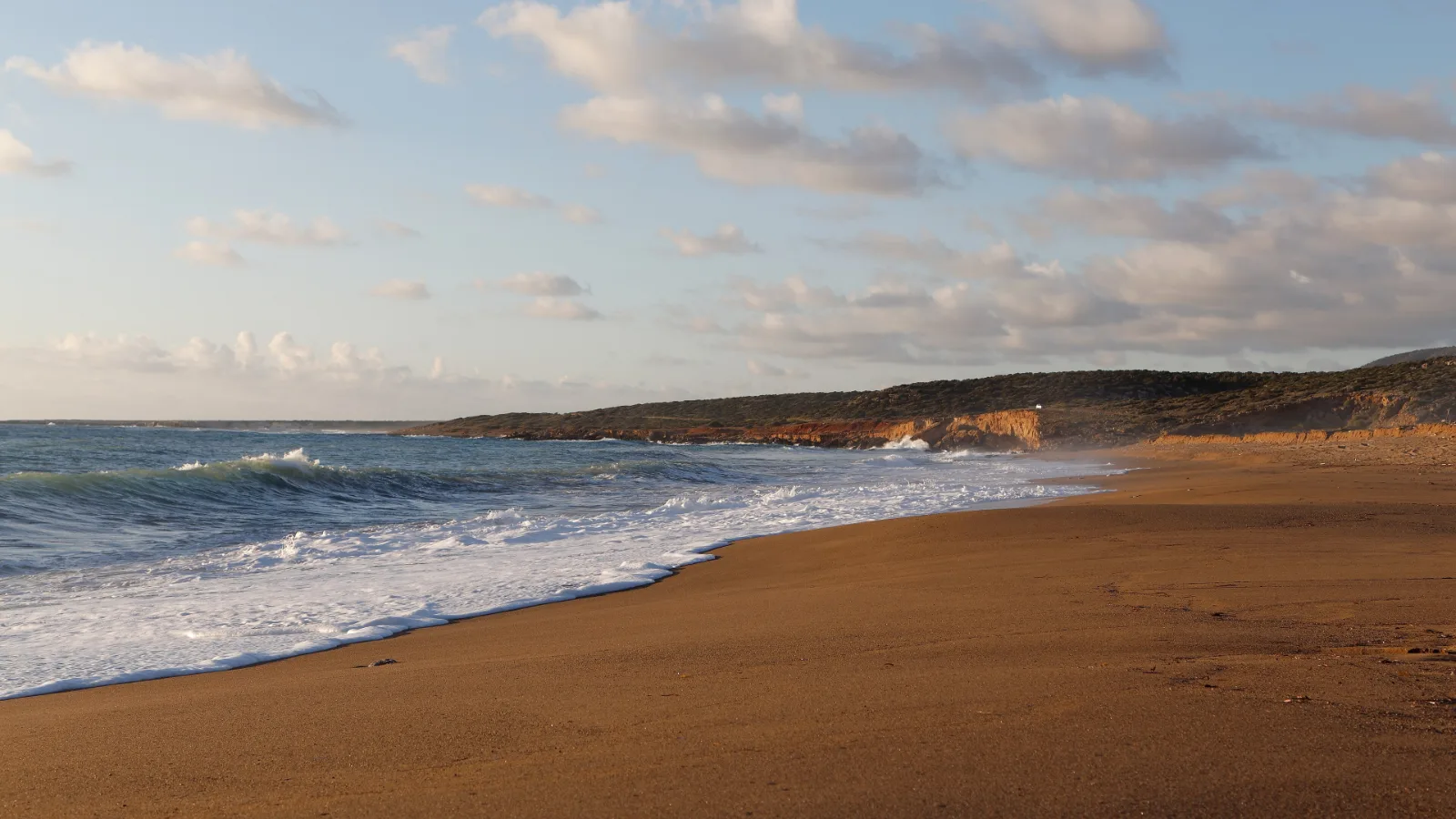 Sandstrand der Lara-Bucht auf der Akamas-Halbinsel, Zypern